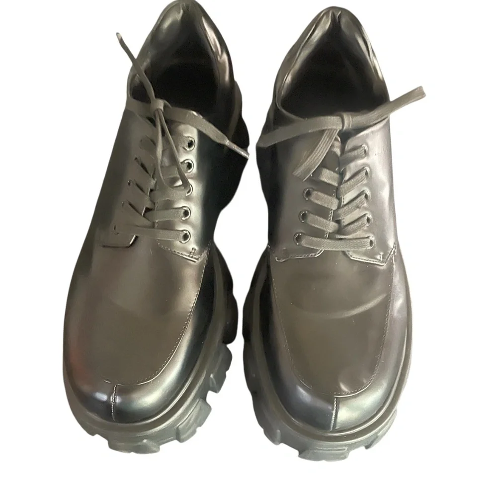 Princess Polly Mia‎ Oxford Chunky Loafers Size 10
